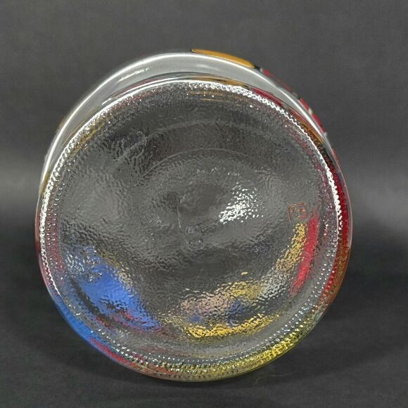 Vtg Anchor Hocking Walt Disney Juice Carafe w Lid Mickey Mouse And Friends USA - Picture 9 of 12